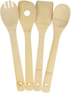 DOCHTMANN Kitchen utensils bamboo 4 pcs - Kitchen Utensil Set