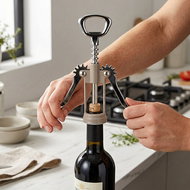 DOCHTMANN Wine opener 16 cm beige - Corkscrew