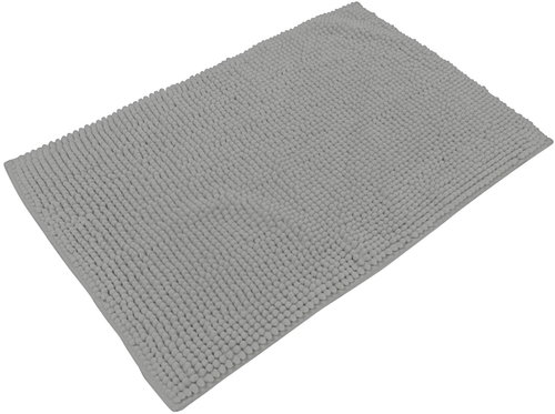 DOCHTMANN 50 × 80 cm rectangle light grey - Bath Mat - Main image