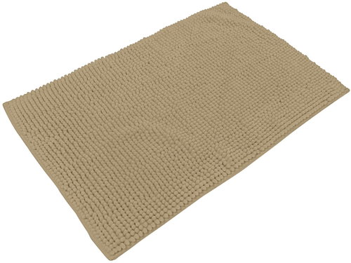 DOCHTMANN 50 × 80 cm rectangle beige - Bath Mat - Main image