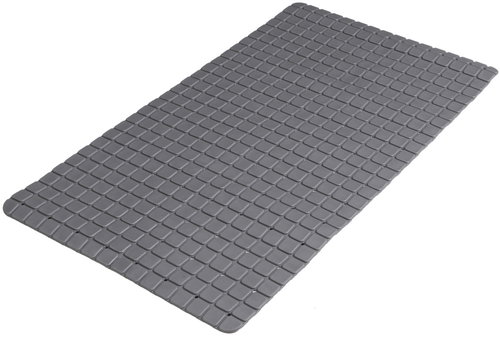 DOCHTMANN 69 × 39 cm dark grey - Non Slip Bath Mat - Main image