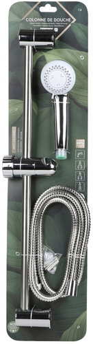 DOCHTMANN Shower head set 3 nozzles, wall bracket and hose 150 cm - Shower Set - Main image