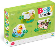 DODO Baby puzzle Farm animals 3in1 (2,3,4 pieces) - Jigsaw Puzzle