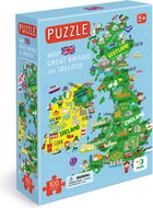 DODO Puzzle Map of Great Britain and Northern Ireland 100 pieces - Jigsaw Puzzle