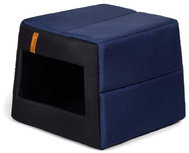 Rexproduct Bed and kennel 2in1 Up and Down Blue (square entrance) M - Pet Bed