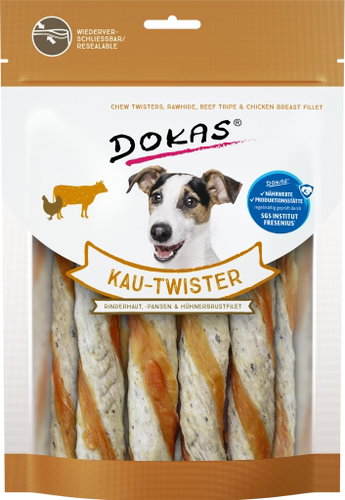 Dokas Sticks with tripe and chicken meat 200 g - Dog Treats - Main image