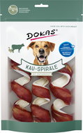 Dokas Spirals of cowhide wrapped with duck - 3 pcs - Dog Treats
