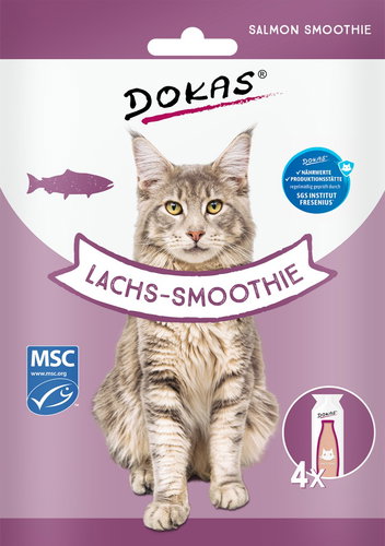 Dokas Salmon smoothie 120 ml - Cat Treats - Main image