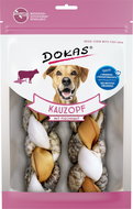 Dokas Beef and fish skin braids 120 g - Dog Treats