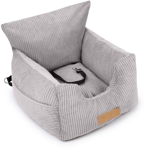 Dogeste Comfi corduroy light grey - Dog Carriers - Main image