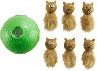 Nina Ottosson Interaktivní psí hračka Snuffle and Treat Ball - Interaktivní hračka pro psy