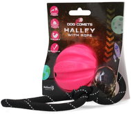 Dog Comets Ball for dogs with string 6 cm, pink - Dog Toy Ball