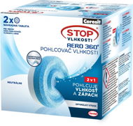 CERESIT - Stop vlhkosti Aero 360° 2 v 1, 2× 450 g, náhradné tablety - Pohlcovač vlhkosti