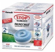 Ceresit Stop Vlhkosti Aero 360° náhradné tablety 3v1 jarná vôňa 2x 450 g - Pohlcovač vlhkosti