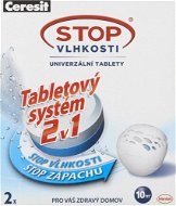 Pohlcovač vlhkosti CERESIT Stop Vlhkosti Micro 2v1 náhradní tablety 2 x 300 g - Pohlcovač vlhkosti