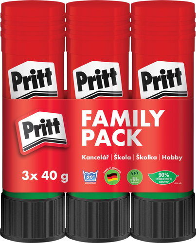 PRITT Stick 3 × 40g - Glue stick - Main image