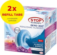 STOP HUMIDITY Aero 360° AROMATHERAPY relaxing lavender 2 x 450 g replacement tablets - Dehumidifier
