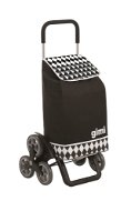 GIMI Tris Optical Black 56l - Shopping Trolley