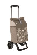 GIMI Rolling Thermo brown shopping cart 50l - Shopping Trolley