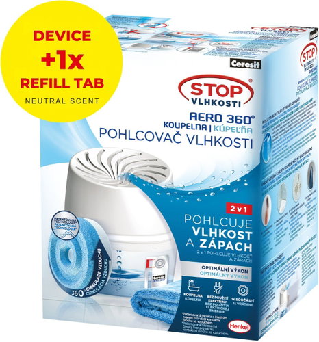 STOP MOISTURE AERO 360° bathroom 450 g - Dehumidifier - Main image