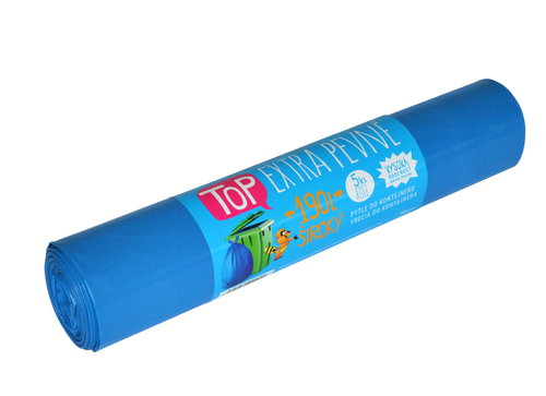 VIPOR Top Extra solid, 190 l, 5 pcs, blue - Bin Bags - Main image