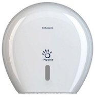 PAPERNET Magazine for Mini Jumbo Antibacterial Plastic, white - Toilet Roll Dispenser