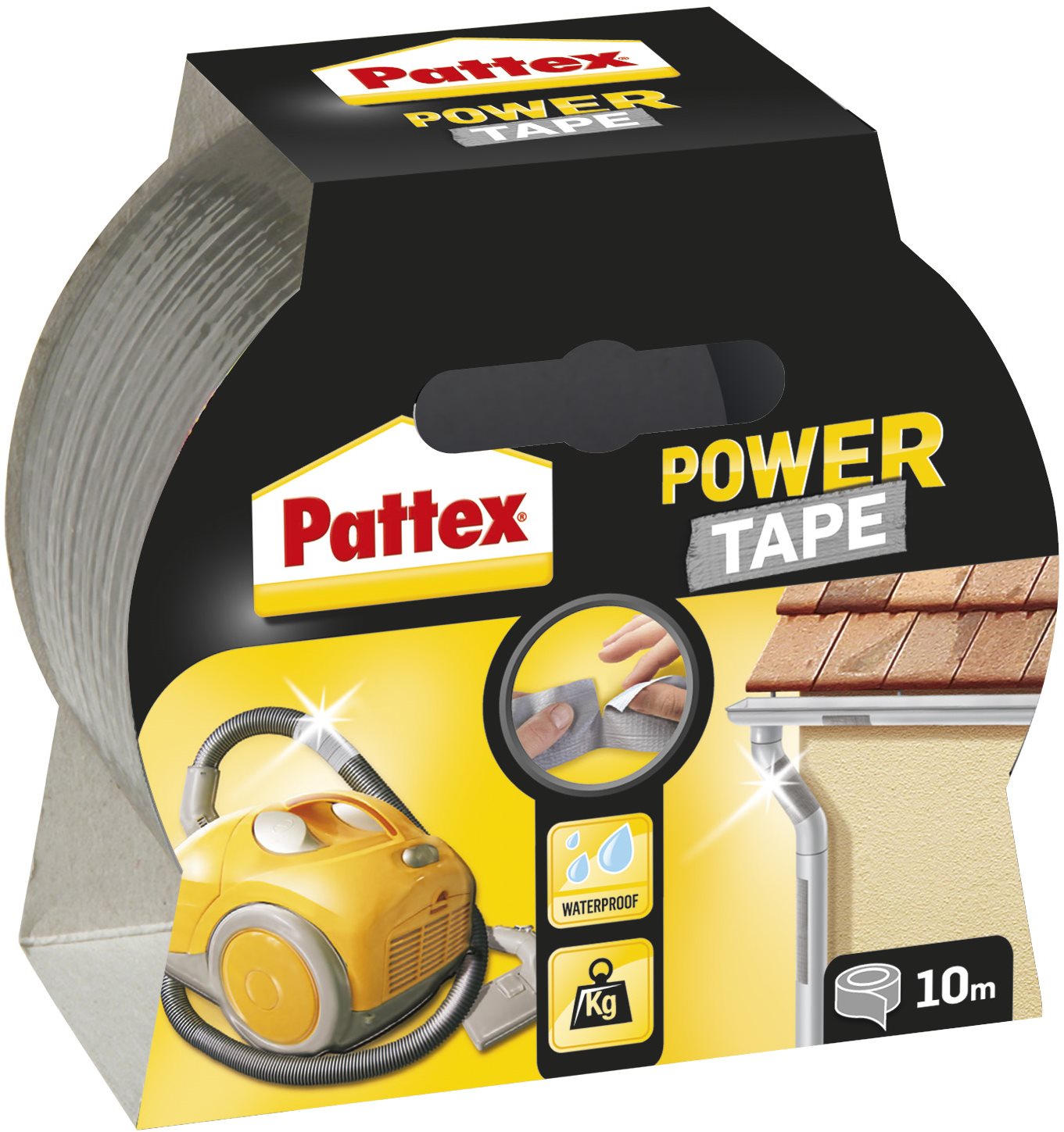 PATTEX Power Tape - ezüst, 5cm × 10m