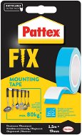 PATTEX Fix - Obojstranná lepiaca páska, 1,9 cm × 1,5 m - Lepiaca páska