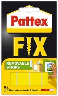 Lepiaca páska PATTEX FIX - Obojstranné lepiace prúžky, 20× 40 mm, 10 ks - Lepicí páska