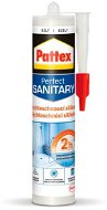 PATTEX Rýchloschnúci sanitárny silikón, biely 280 ml - Silikón