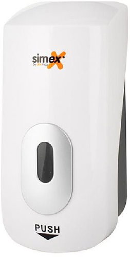 SIMEX Liquid soap dispenser - white, 1 l - Soap Dispenser - Main image
