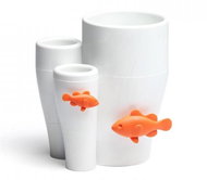 QUALY Toothbrush and toothpaste cup - fish - Toothbrush Holder