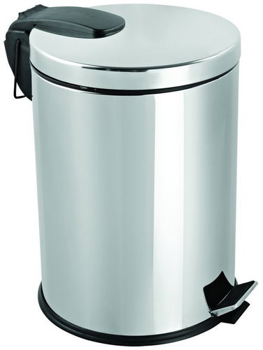ALLSERVICES Stainless steel basket with plastic insert 16 l - Rubbish Bin - Main image