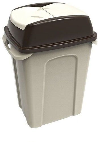 ALLSERVICES Waste container plastic without wheels 70 l - Rubbish Bin - Main image