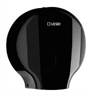 LOSDI Plastic container 240 mm - black - Toilet Roll Dispenser