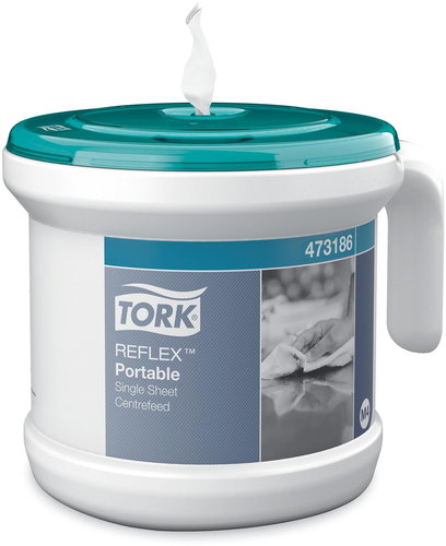 TORK Essity M4 Turquoise, Portable - Hand Towel Dispenser - Main image