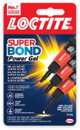 LOCTITE Super Bond Power Gel Mini Trio 3× 1g - Pillanatragasztó