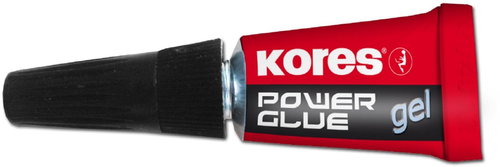 KORES Power Glue Gel 3× 1 g - Sekundenkleber - Hauptbild