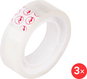 Klebeband KORES transparent 33 m x 19 mm - 3er-Pack - Lepicí páska