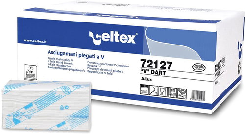 CELTEX D-Cell skládané 3000 útržků - Papírové ručníky - Hlavní obrázek