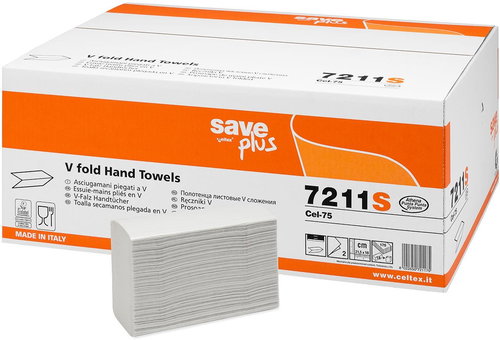 CELTEX Save Plus Multifold folded 3150 pieces - Hand Paper Towels - Main image
