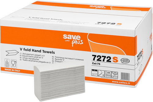 CELTEX Save Plus In Time stacked 3000 pieces - Hand Paper Towels - Main image
