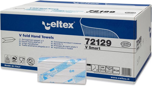 CELTEX V Smart folded 3000 pieces - Hand Paper Towels - Main image