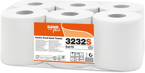 CELTEX Save Plus Maxi 6 pcs - Hand Paper Towels - Main image