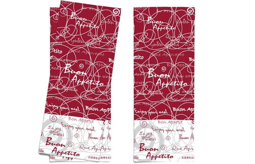 INFIBRA Buon Appetito Pocket with White Napkins 125 pcs - Paper Napkins - Main image