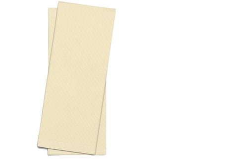 INFIBRA Champagne Pocket with White Napkins 125 pcs - Paper Napkins - Main image