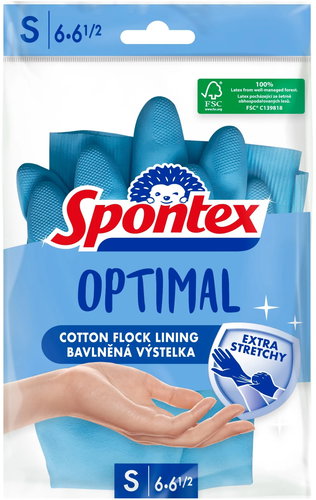 SPONTEX Optimal size S - Cleaning Gloves - Main image