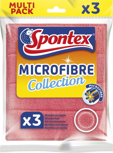 SPONTEX Microfiber Pillows 3 pcs - Microfiber Cloth - Main image
