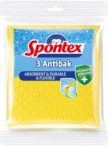 SPONTEX Antibak sponge cloth 3 pcs - Kitchen Towel - Main image
