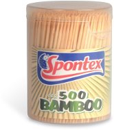 SPONTEX Bamboo toothpicks 500 pcs - Toothpicks